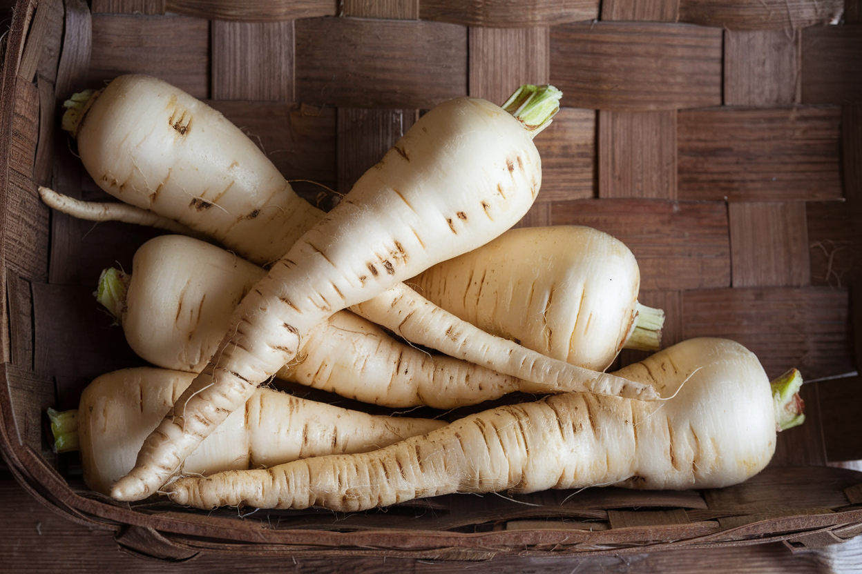 Organic Javelin F1 parsnip seeds, perfect for enriching gourmet dishes