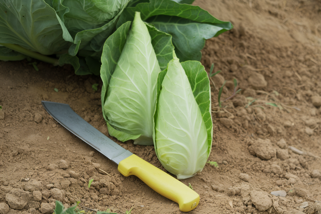 Organic Caraflex cabbage seeds, ideal for growing nutritious, fresh cabbage at home