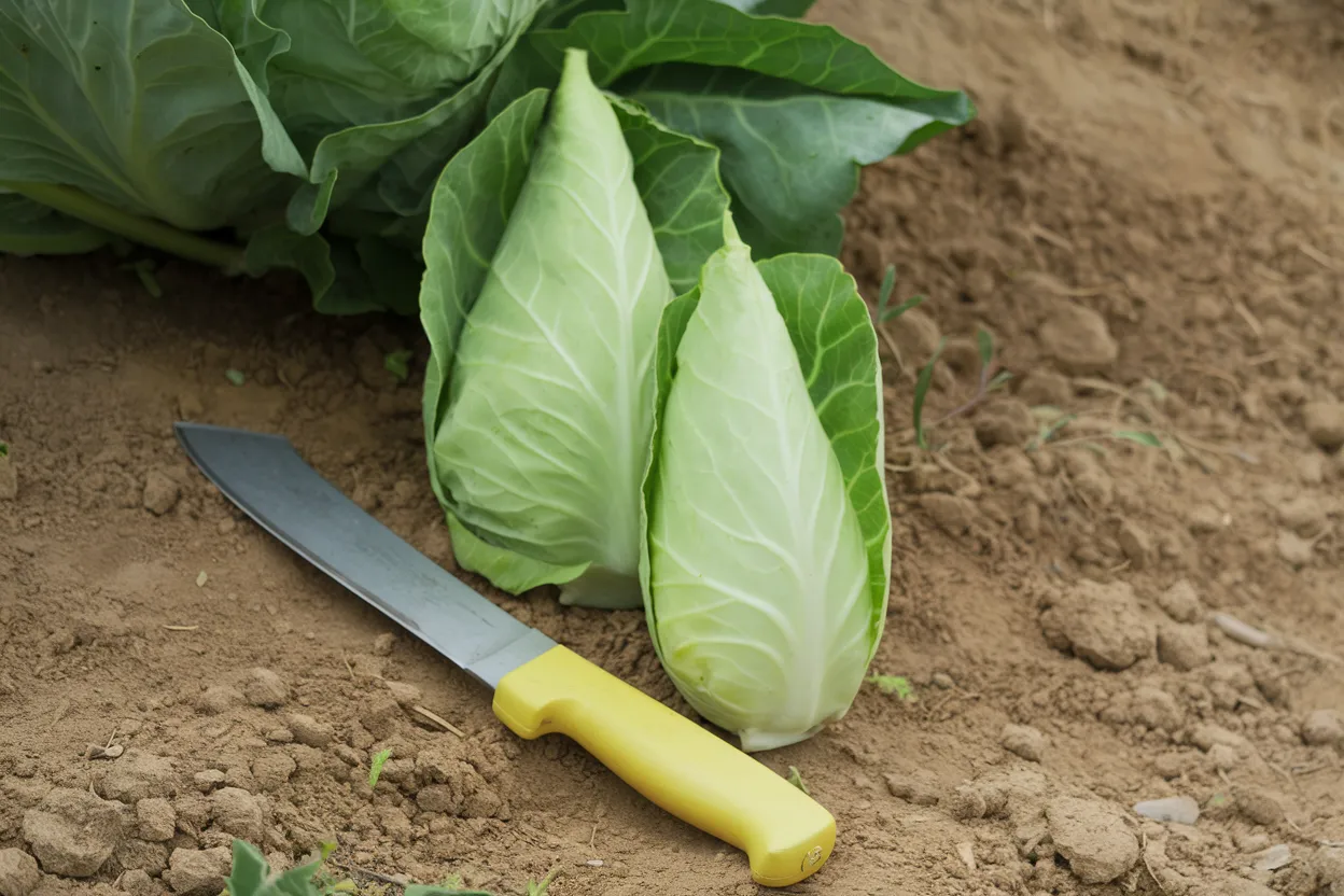 Organic Caraflex cabbage seeds, ideal for growing nutritious, fresh cabbage at home