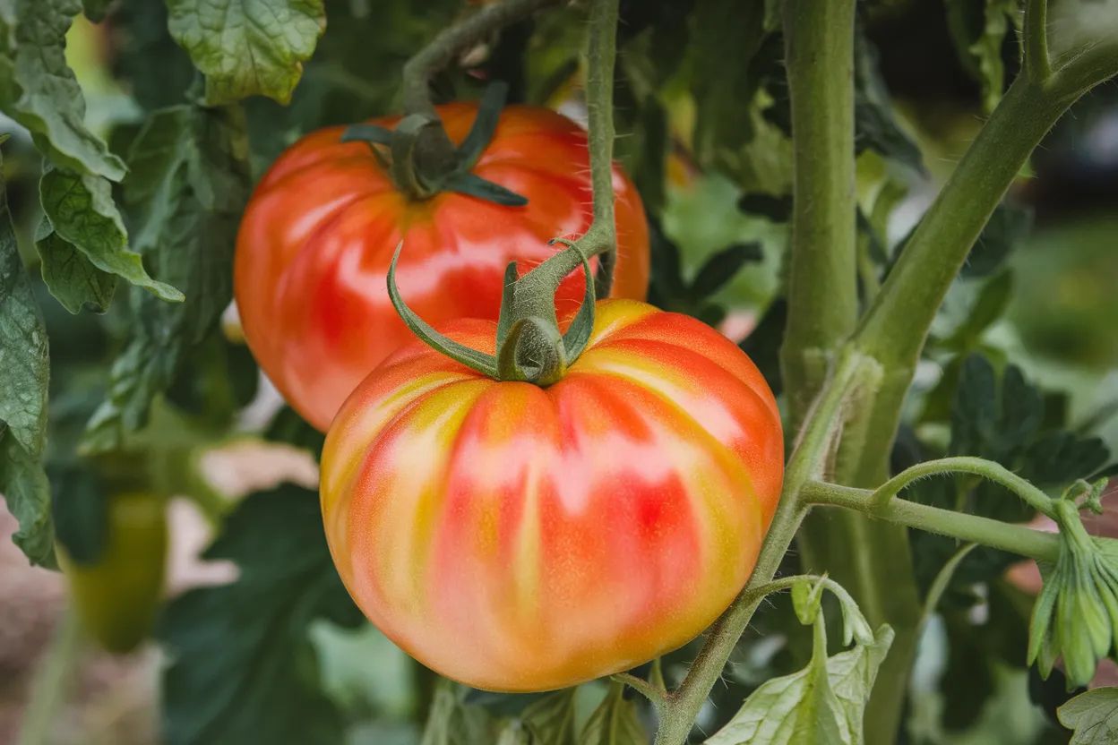 Organic German Johnson tomato seeds, ideal for home garden enthusiasts seeking healthy plants