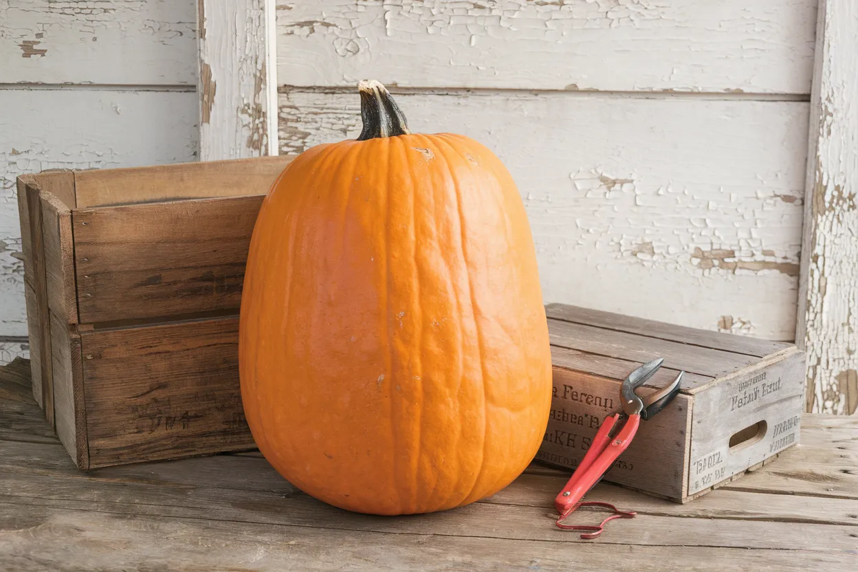 Robust Early Giant F1 pumpkin seeds, ideal for achieving large, healthy pumpkins in your garden.