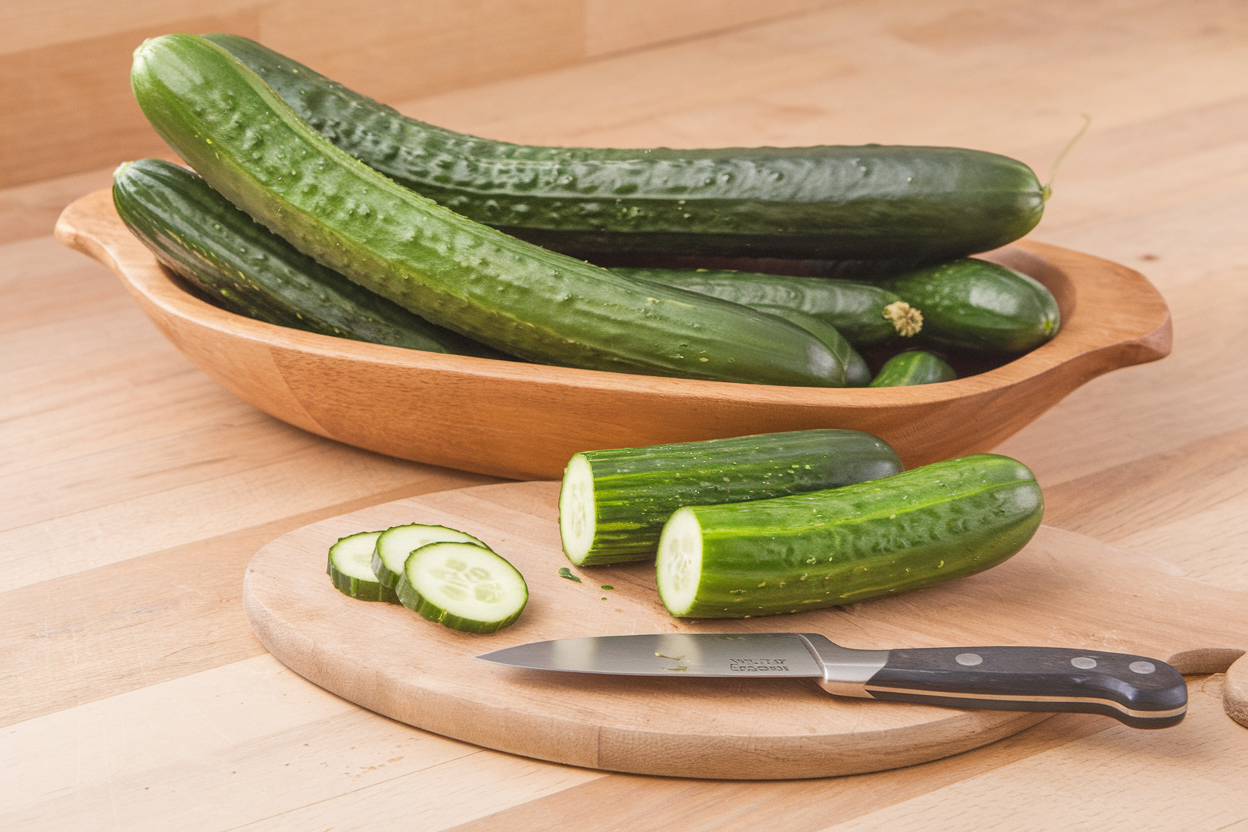 Poniente cucumber seeds, organic certified, perfect for robust and healthy cucumbers