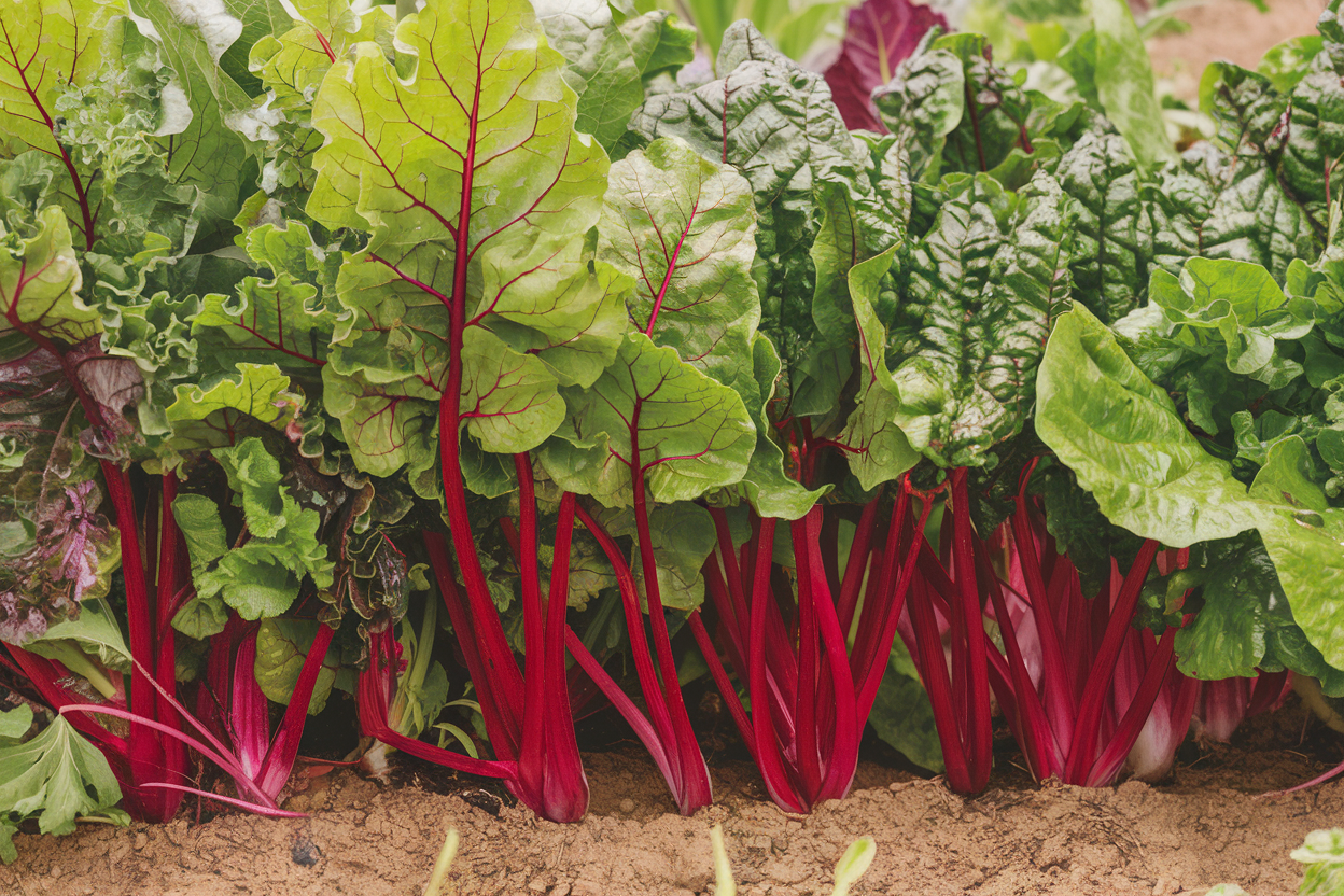 Organic Swiss Chard Seeds, perfect for enhancing garden vitality and soil quality