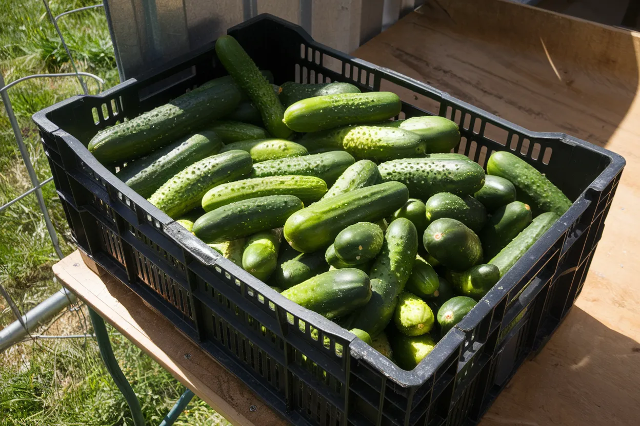 Organic Excelsior cucumber seeds, perfect for growing robust and healthy cucumbers