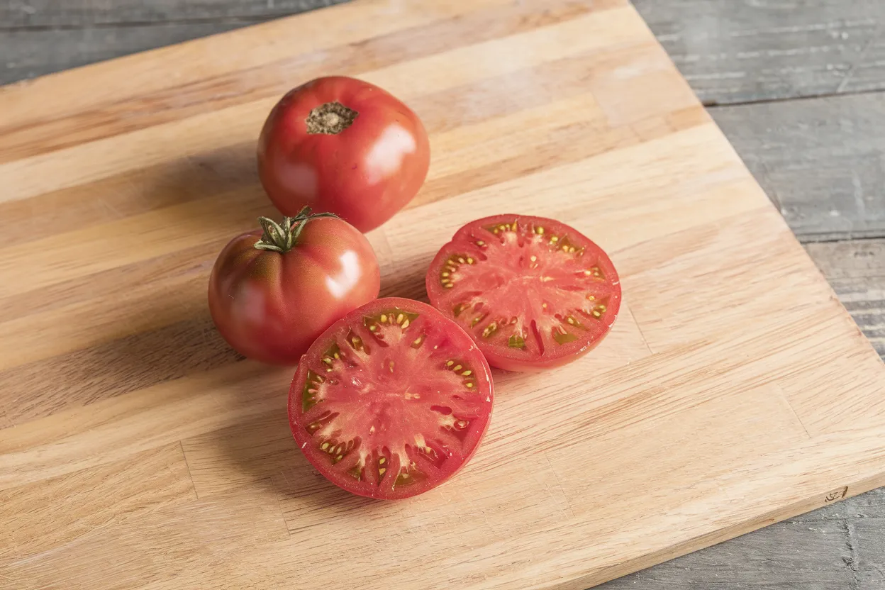 Cherokee Purple organic tomato seeds, perfect for gardeners aiming for health-conscious gardening