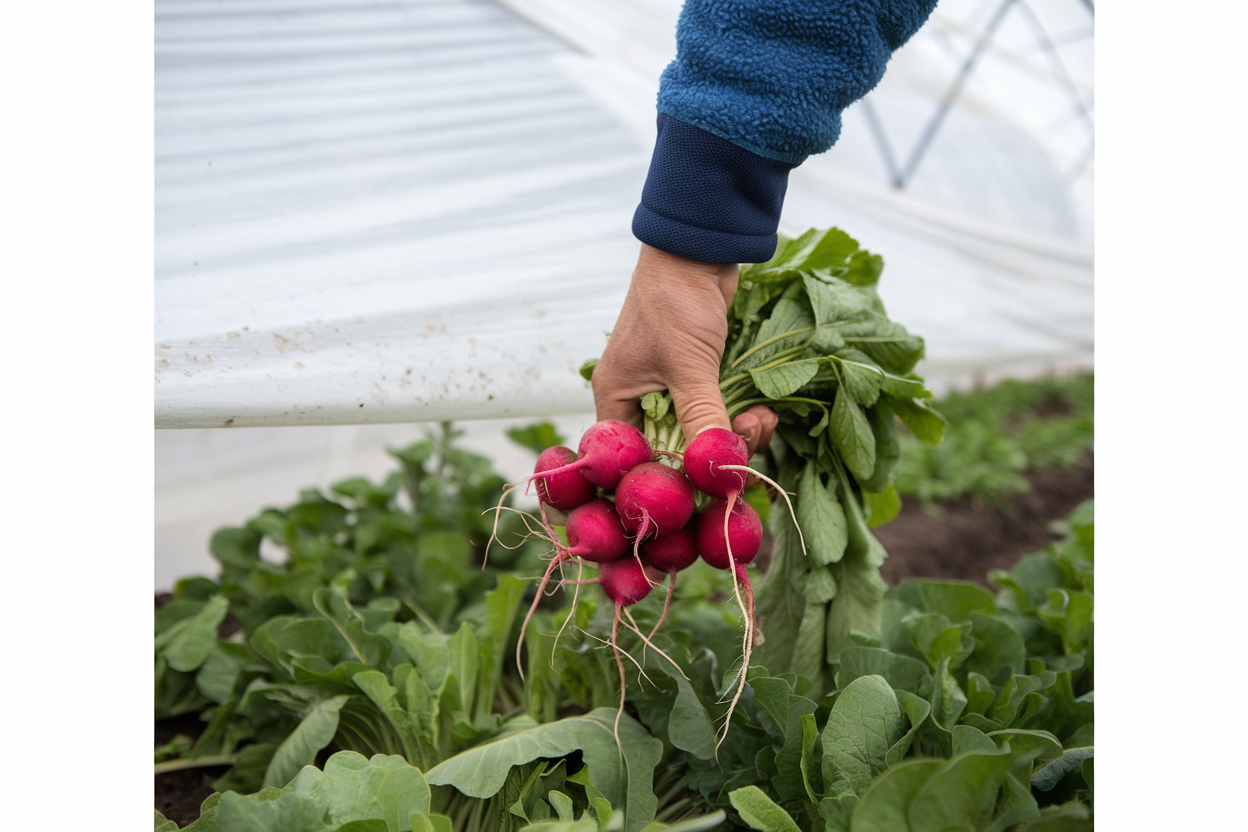 Organic Donato F1 radish seeds, perfect for boosting home garden production, high-yield