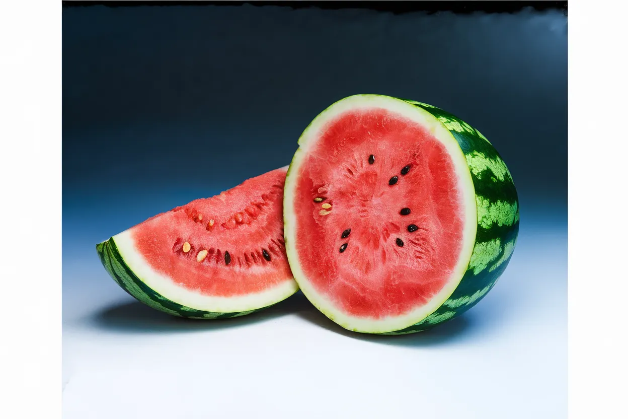 Organic Crimson Sweet watermelon seeds, ideal for cultivating juicy watermelons in home gardens