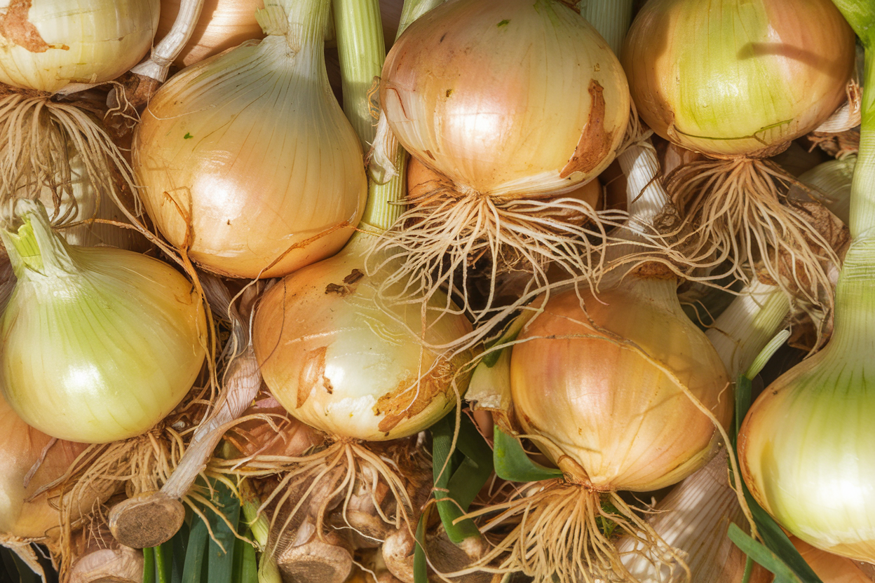 Organic Madalyn onion seeds, perfect for enhancing garden health and culinary use