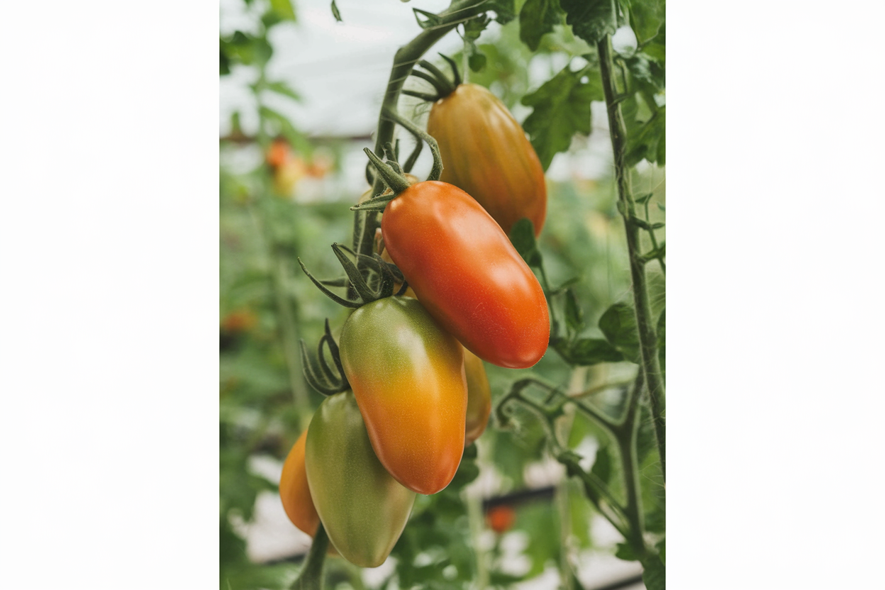 Organic Lucky Tiger tomato seeds, ideal for healthy home gardening