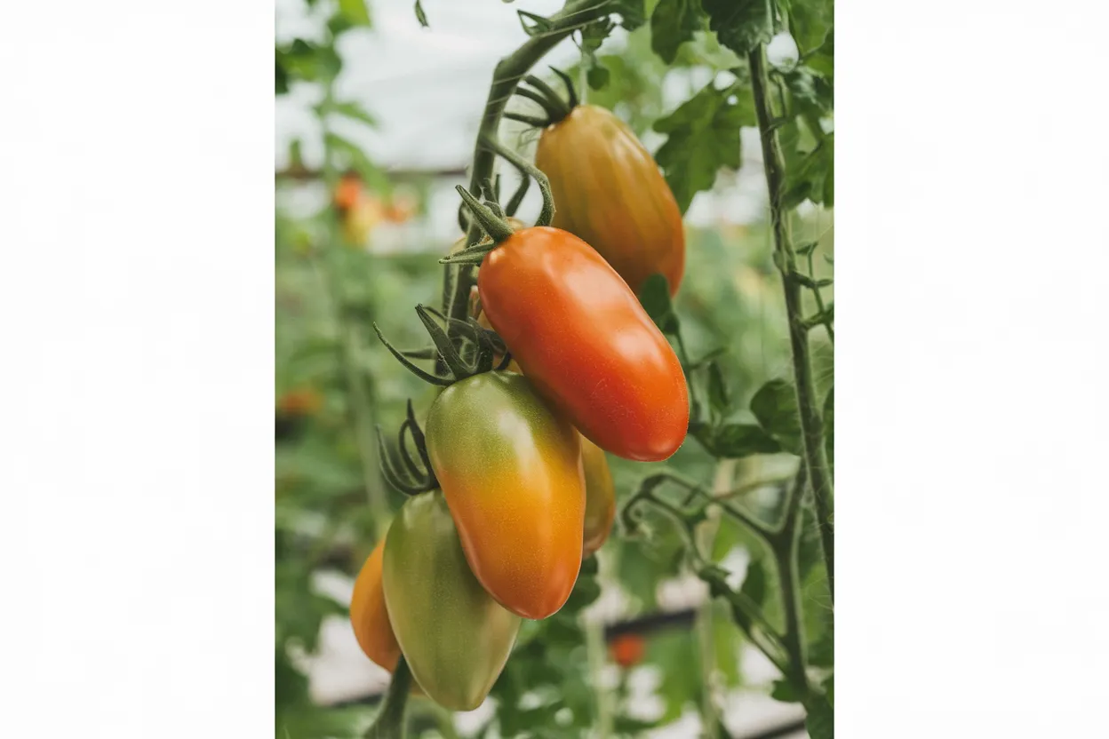 Organic Lucky Tiger tomato seeds, ideal for healthy home gardening