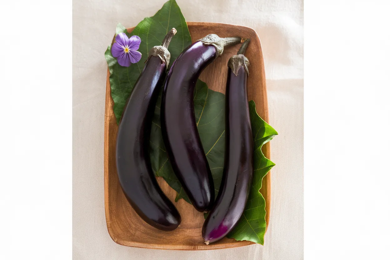 Hybrid eggplant seeds, Orient Express variety, perfect for productive vegetable gardens