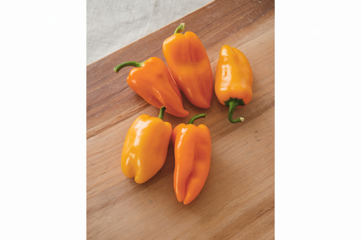 Organic Lunchbox Orange snack pepper seeds, perfect for home gardens and healthy snacks