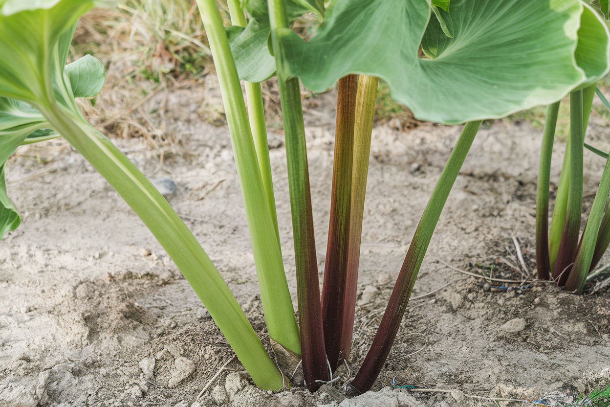 Organic Victoria Rhubarb Seed, ideal for growing robust, flavorful rhubarb for pies and desserts