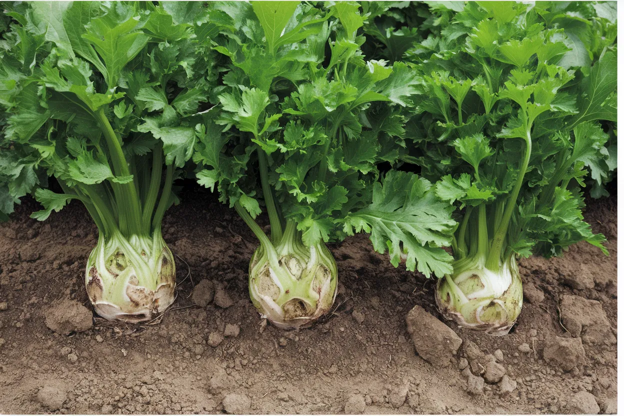 Organic celeriac seeds, suitable for culinary use in healthy kitchens