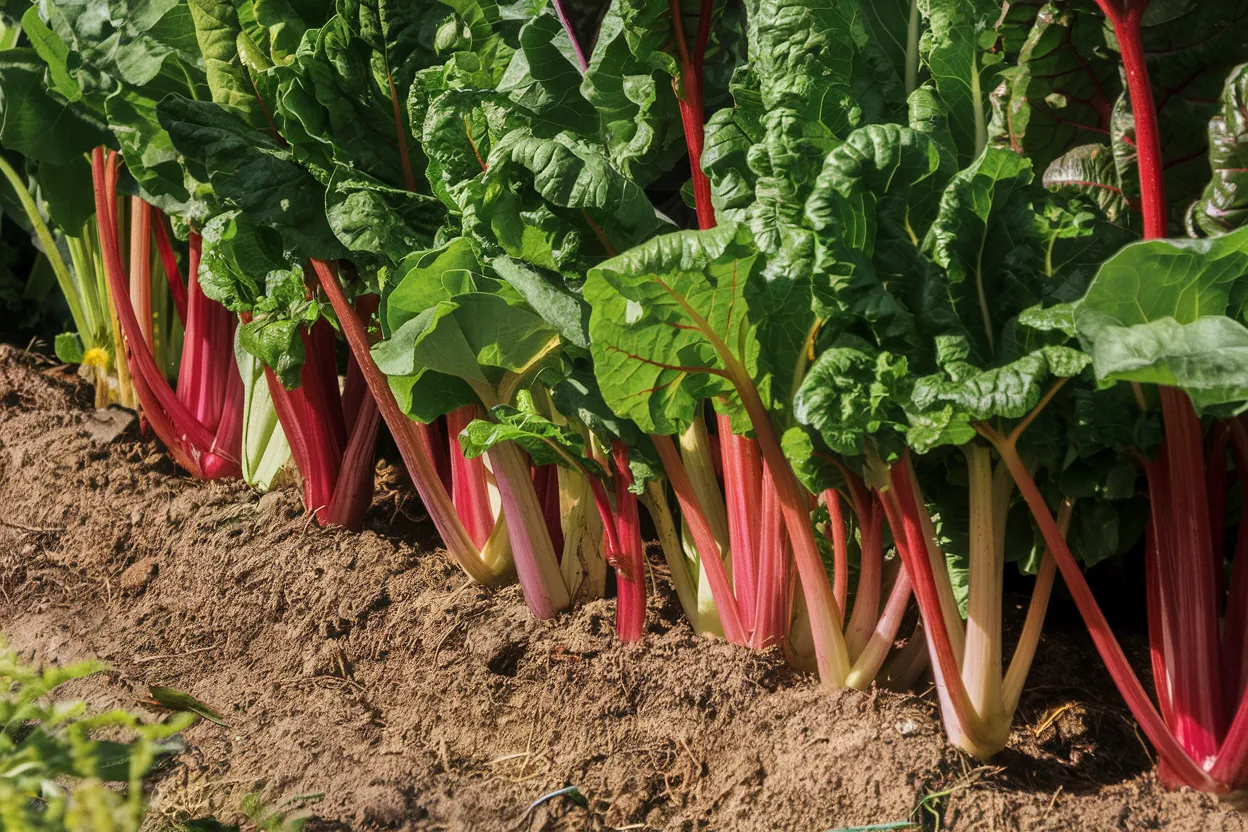 Organic Bright Lights Swiss Chard seeds ideal for enhancing garden vitality