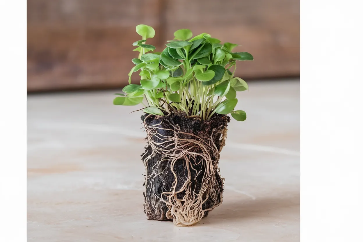 Organic watercress seeds, perfect for growing healthy microgreen vegetables at home