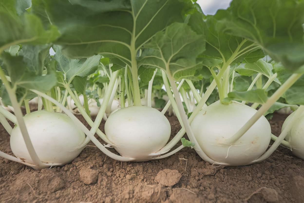 High-quality organic Kohlrabi seeds, ideal for growing nutritious vegetables in home gardens