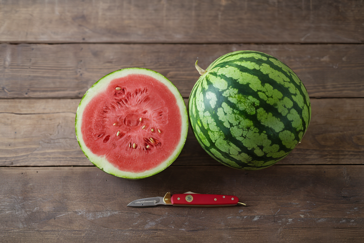 Organic F1 Watermelon seeds, perfect for growing large, juicy watermelons