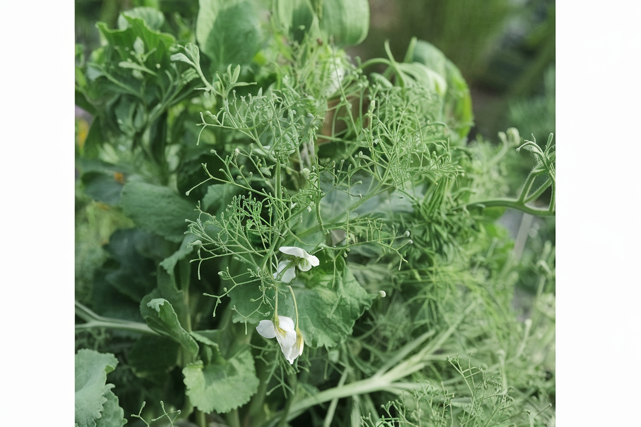 Organic Parsley Pea Seeds ideal for enhancing garden soil and vegetable yield