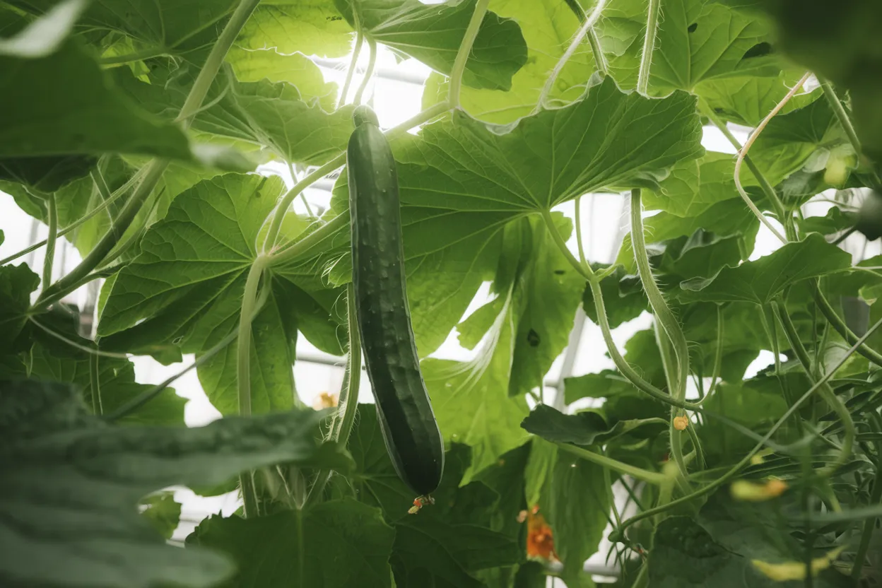Poniente cucumber seeds, organic certified, perfect for robust and healthy cucumbers
