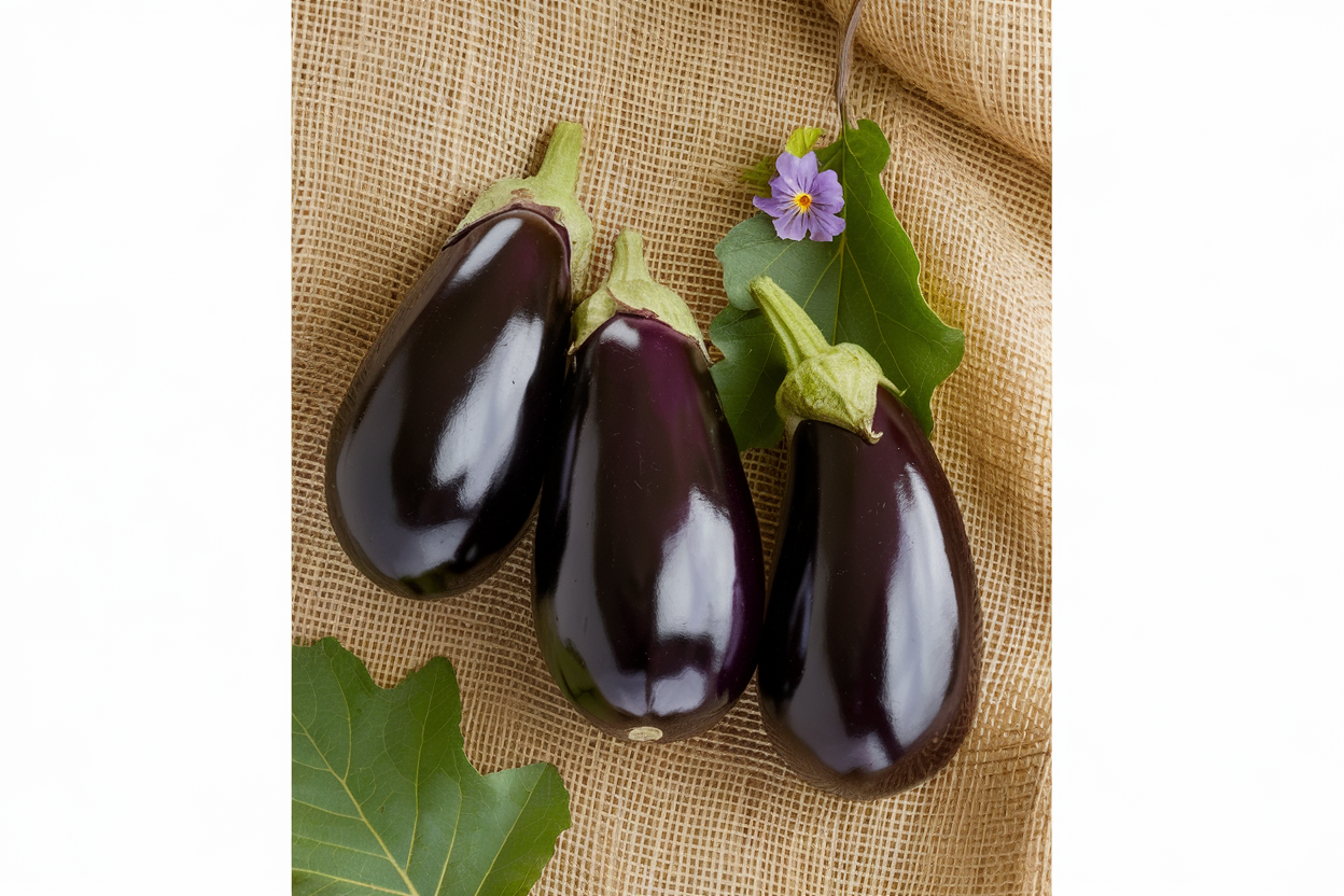 Nadia hybrid eggplant seeds, perfect for gardeners aiming for abundant produce