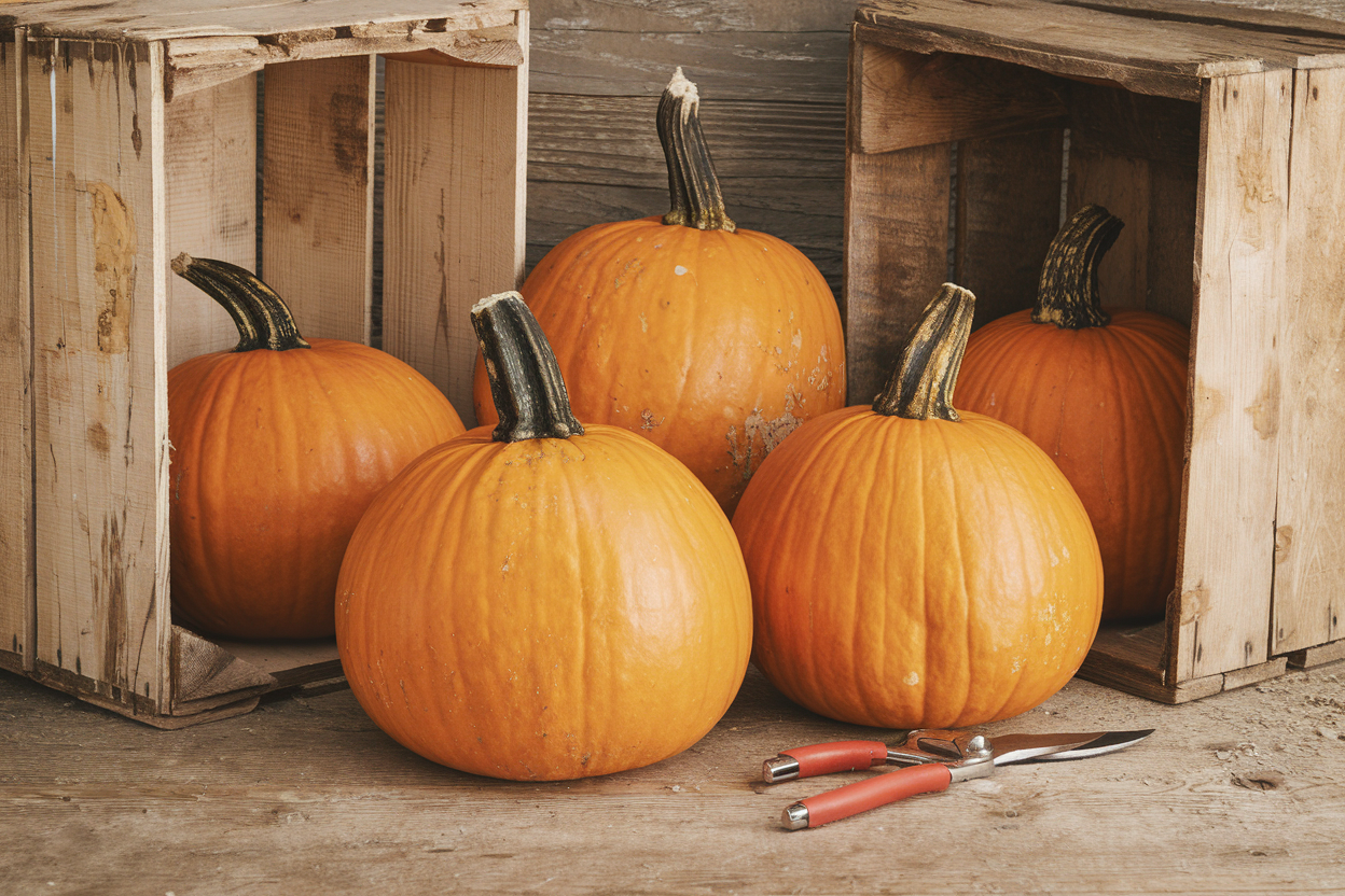 Organic resistant Gumdrop PMR pumpkin seeds, perfect for robust growth and high yield