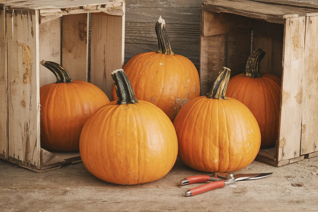 Organic resistant Gumdrop PMR pumpkin seeds, perfect for robust growth and high yield