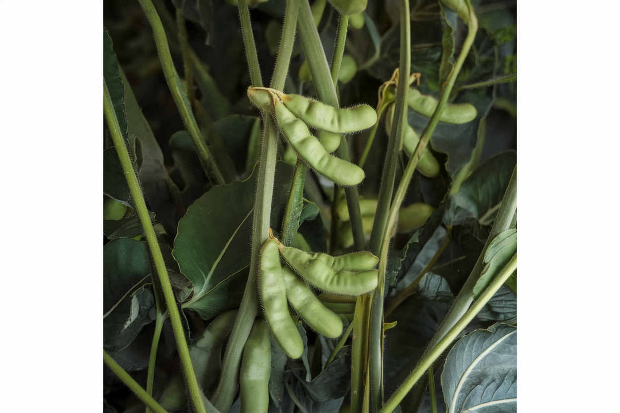 High-quality organic Karikachi soybean seeds, perfect for boosting soil fertility and health