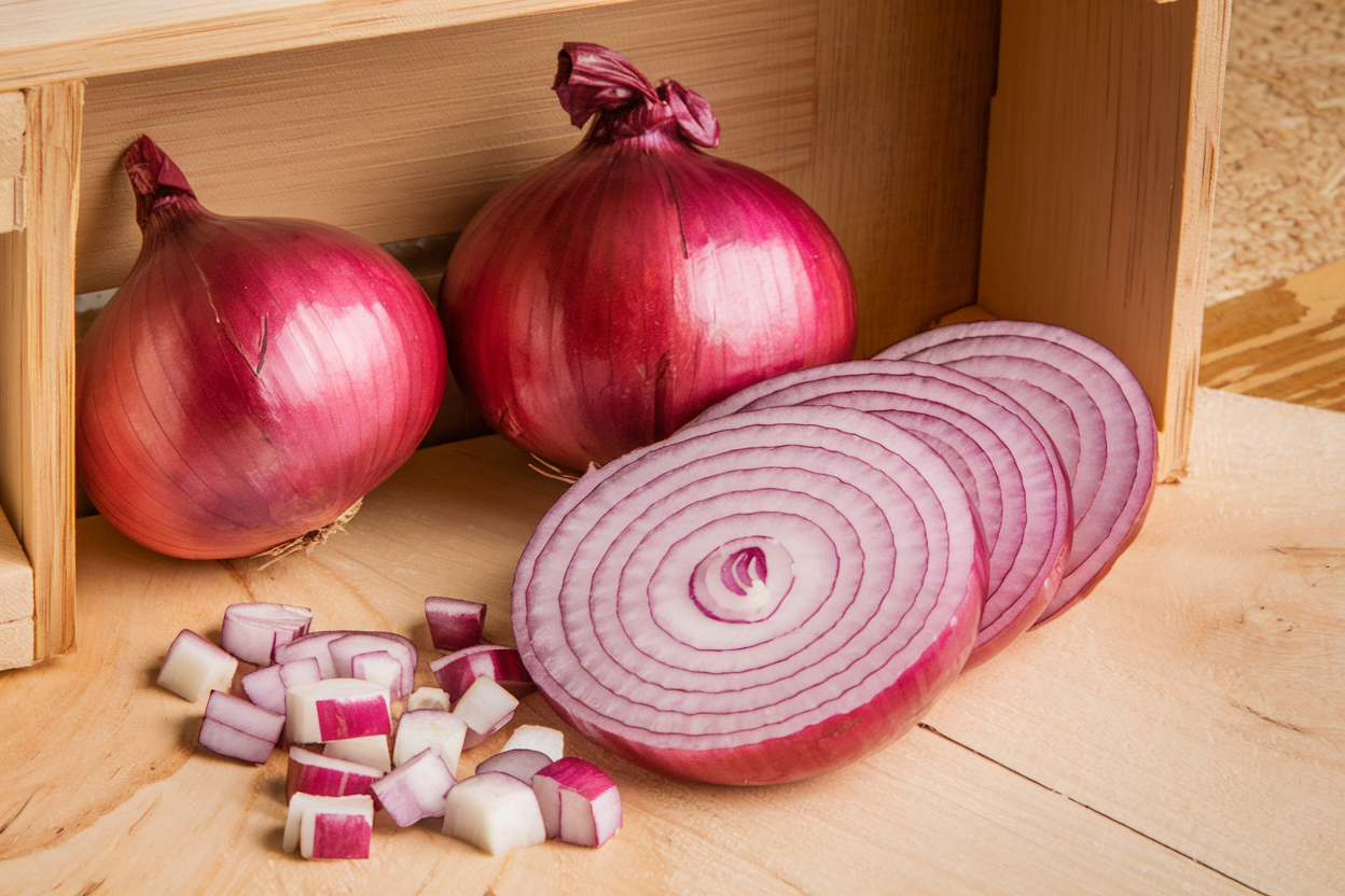 Organic Monastrell onion seeds, perfect for cultivating robust and healthy onions