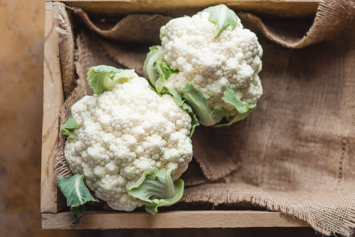 Organic F1 Cauliflower Seeds, perfect for nutritious home gardens
