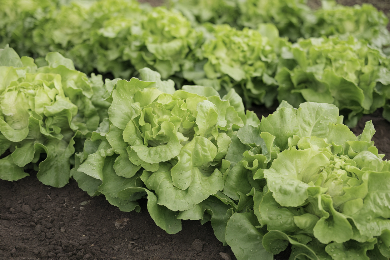 Organic Panisse lettuce seeds perfect for growing fresh, crisp salads at home