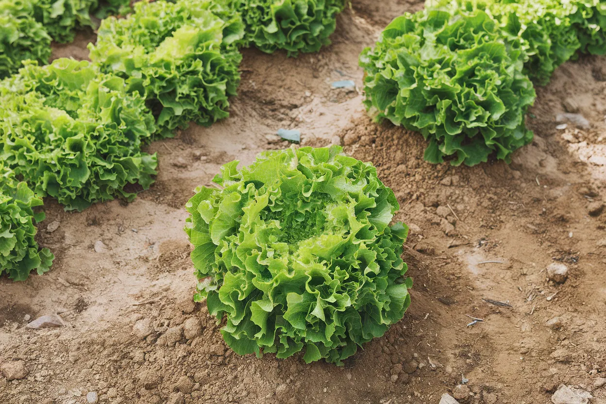 Hampton organic lettuce seeds, perfect for growing fresh, healthy salads