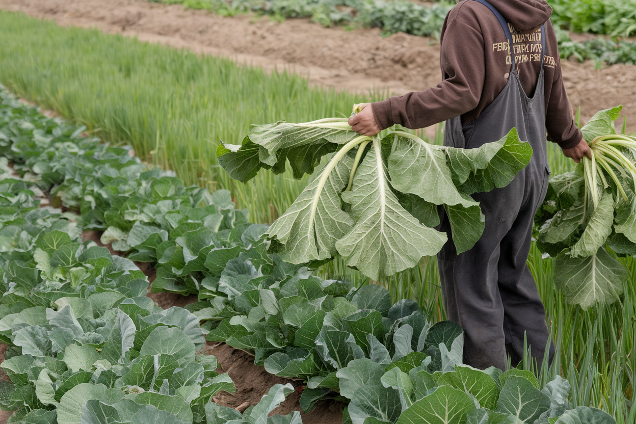 Organic Beira kale seeds, ideal for enhancing garden health and productivity