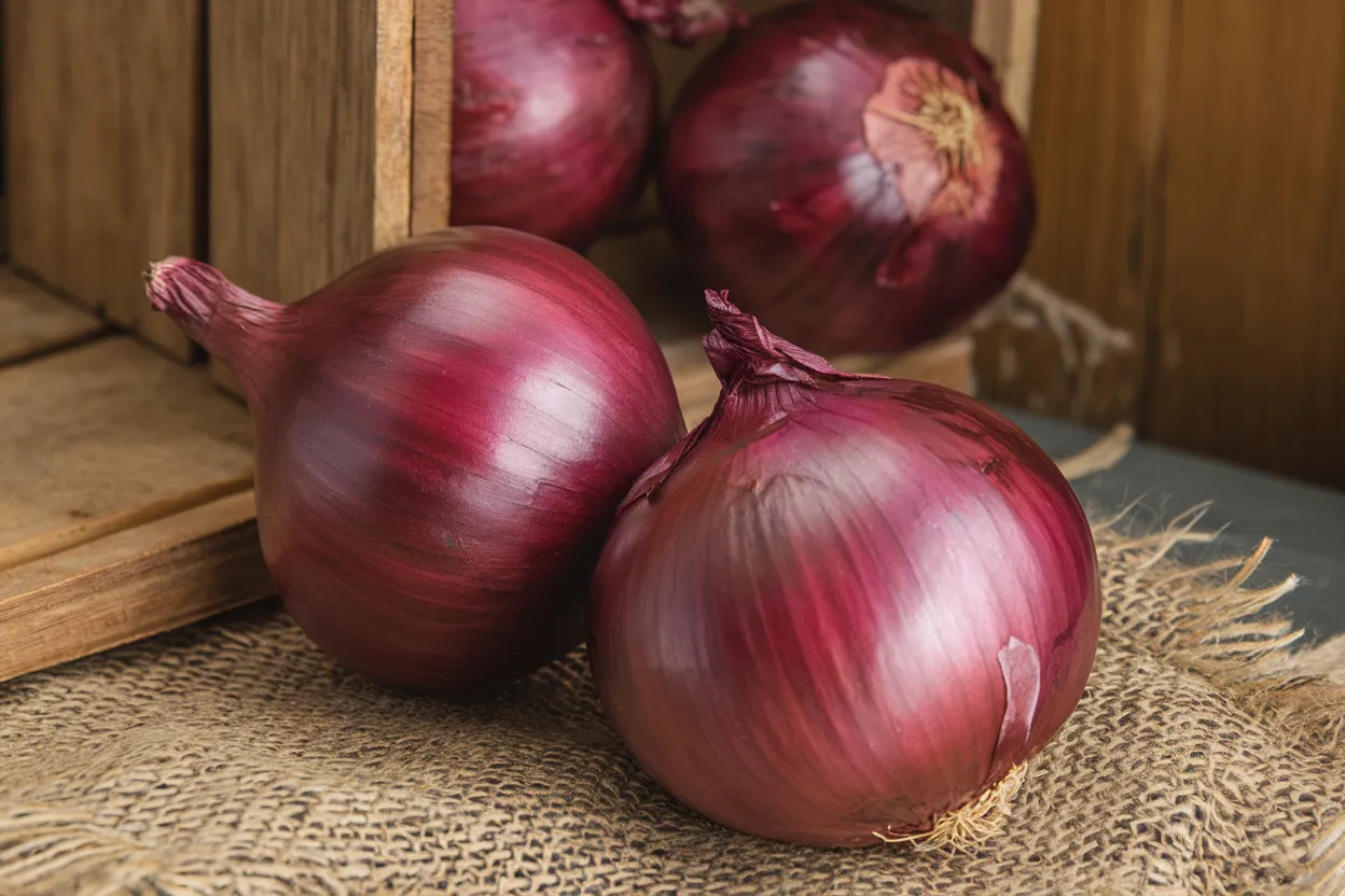 Organic Cabernet F1 onion seeds, ideal for boosting garden soil quality