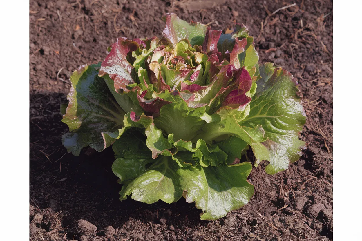 Organic Magenta lettuce seeds, ideal for growing fresh, nutritious salads at home