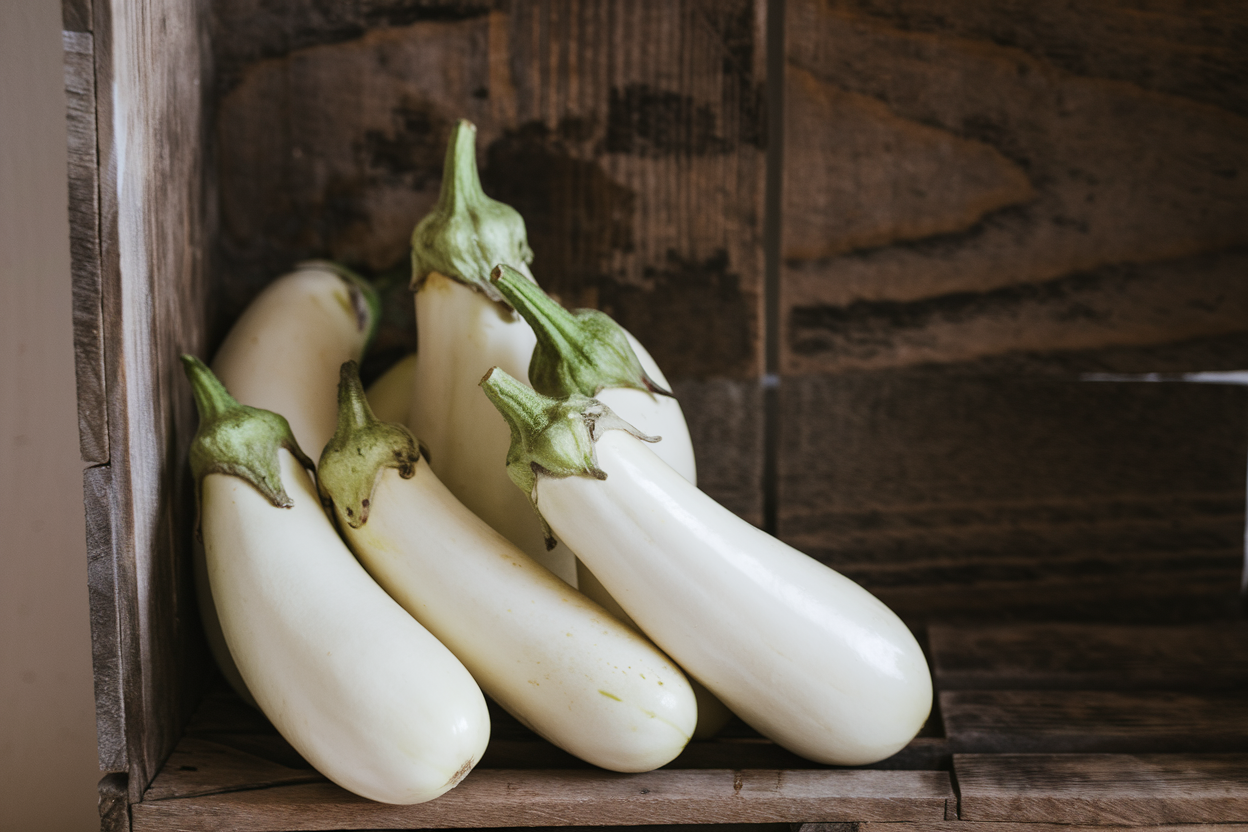 Robust Aretussa F1 eggplant seeds, perfect for growing in home gardens