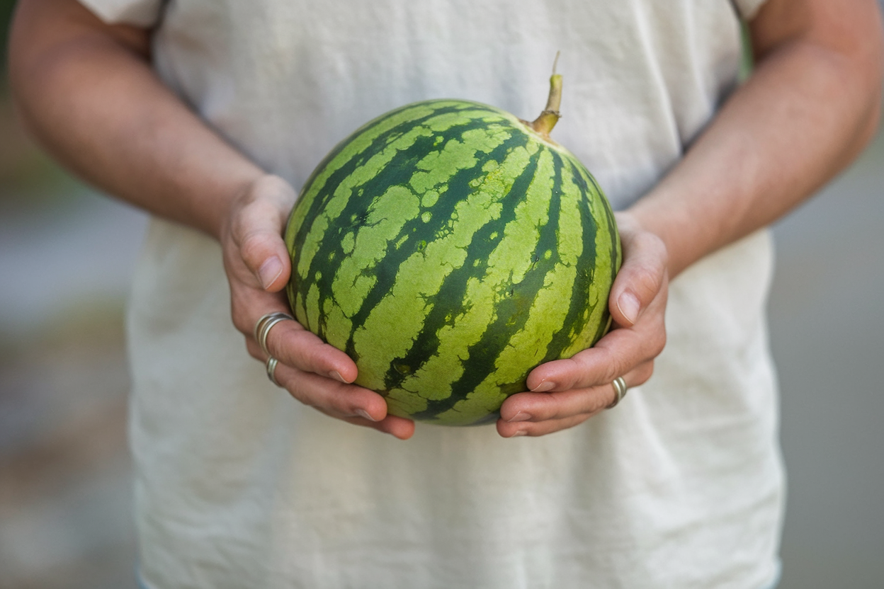Ocelot hybrid watermelon seeds, perfect for growing large, juicy watermelons during summer