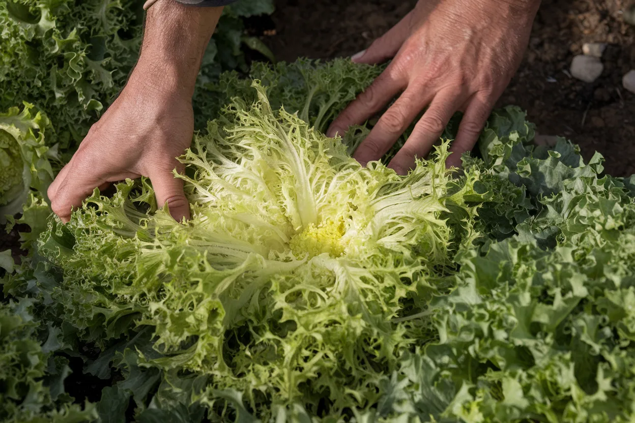 Organic endive seeds, perfect for growing crisp, nutrient-rich salads