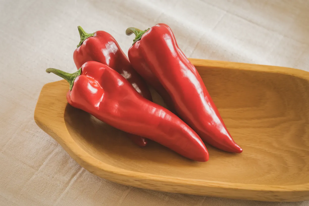 Organic Corno di Toro Pepper Seeds, perfect for enhancing garden health and sustainability