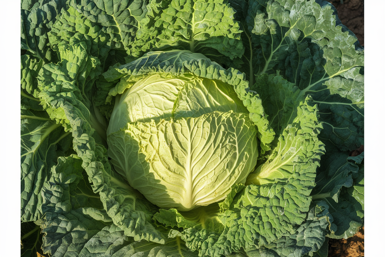 Organic Famosa cabbage seeds, perfect for sustainable home vegetable gardens