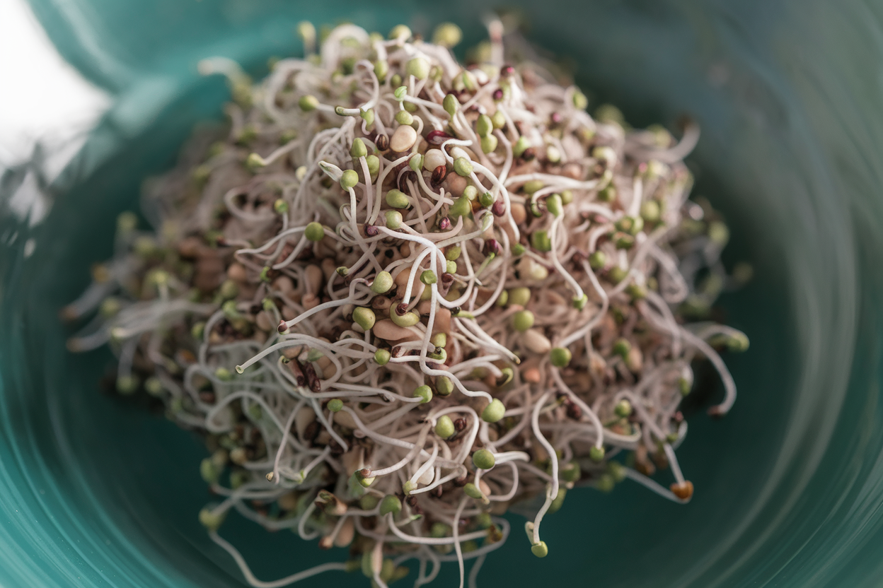 Organic Red Russian kale seeds, perfect for healthy sprouts, enhancing diet and vitality