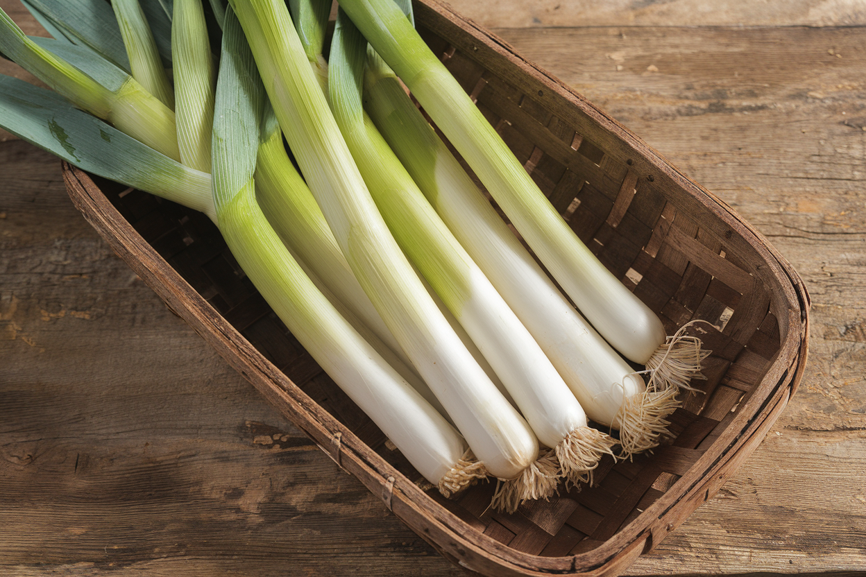 Organic King Richard leek seeds, perfect for enhancing garden health and yield