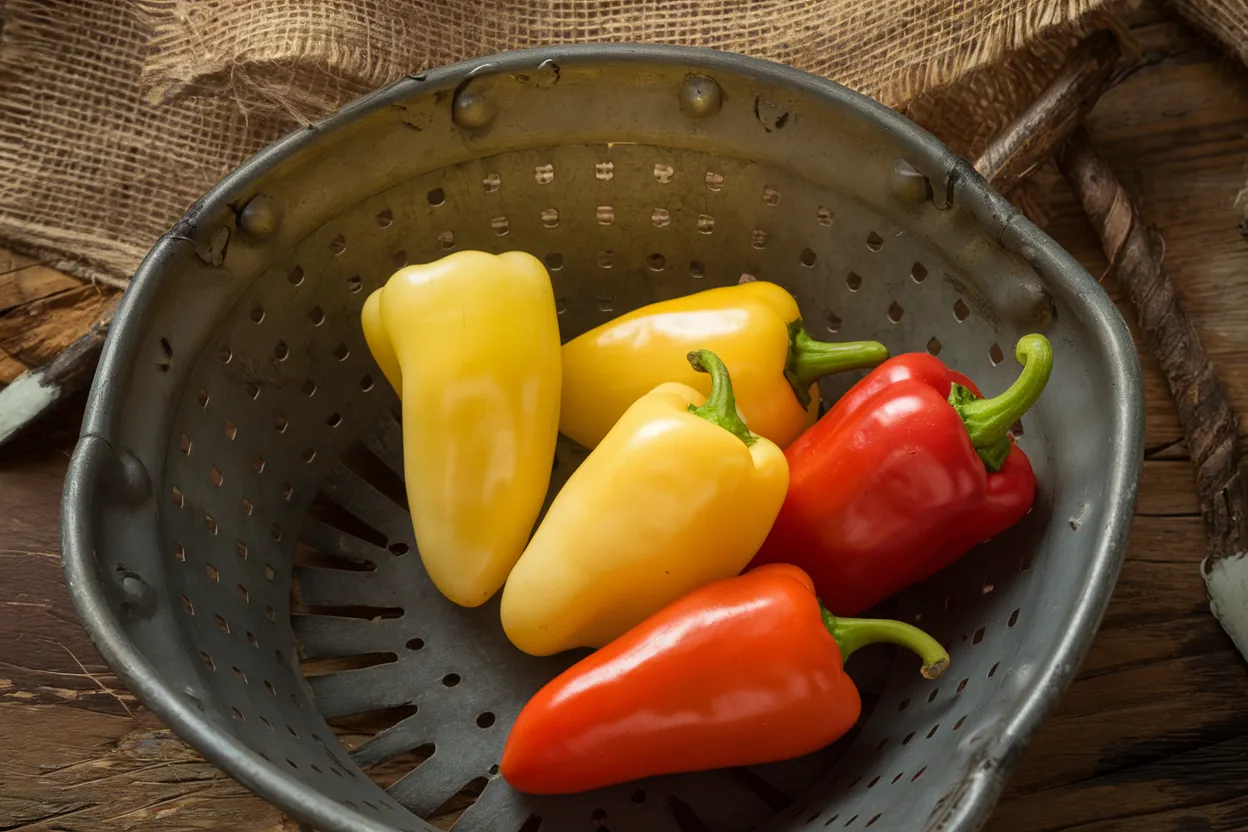 Organic Santa Fe pepper seeds, perfect for enhancing garden freshness and flavor