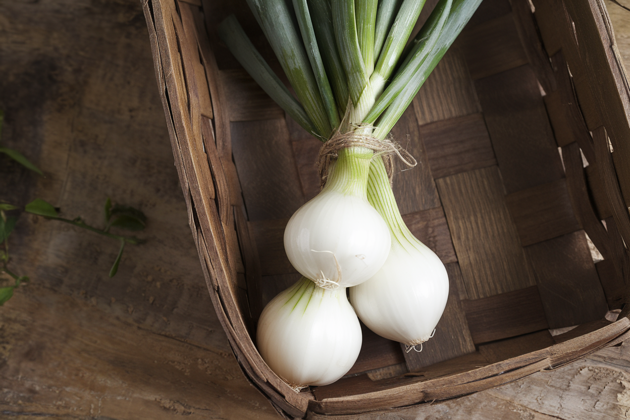 Organic onion sets perfect for spring planting, boosting garden soil health