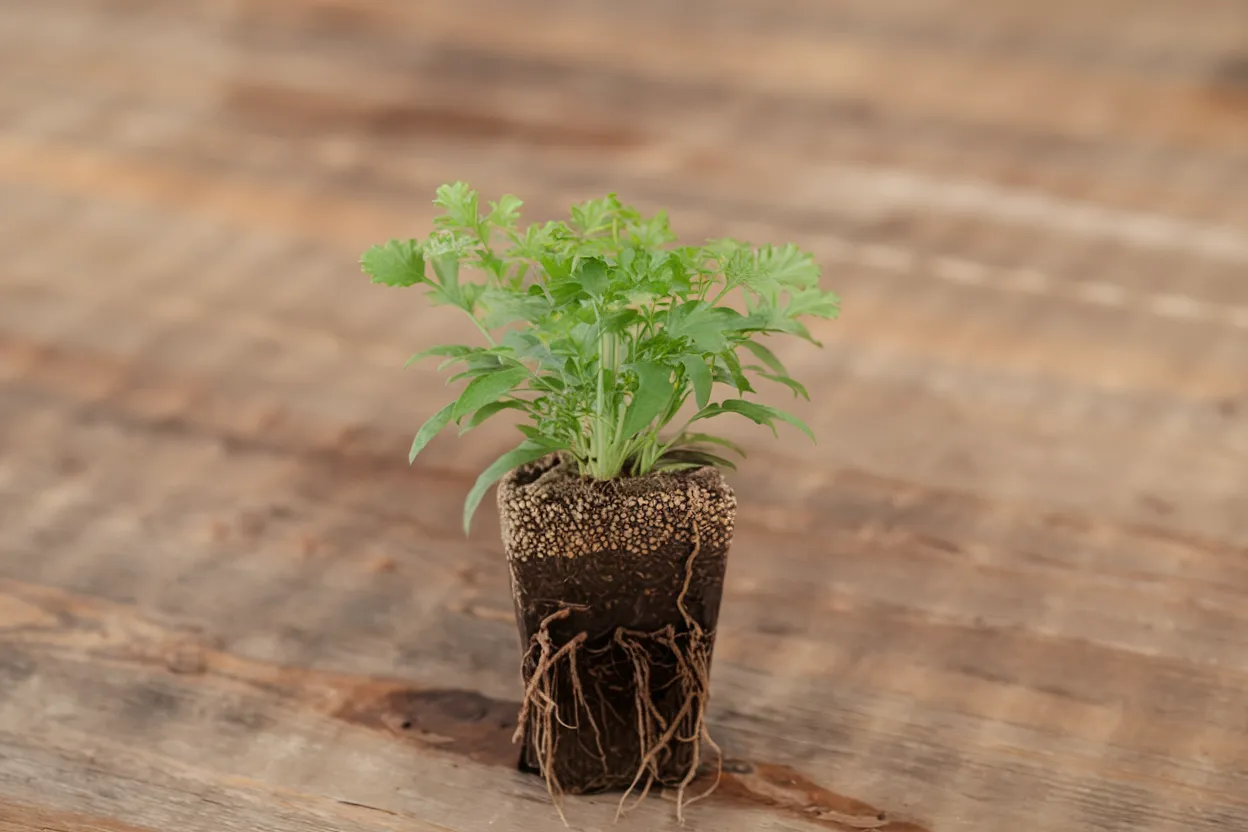 Organic chervil seeds ideal for growing nutritious microgreens at home