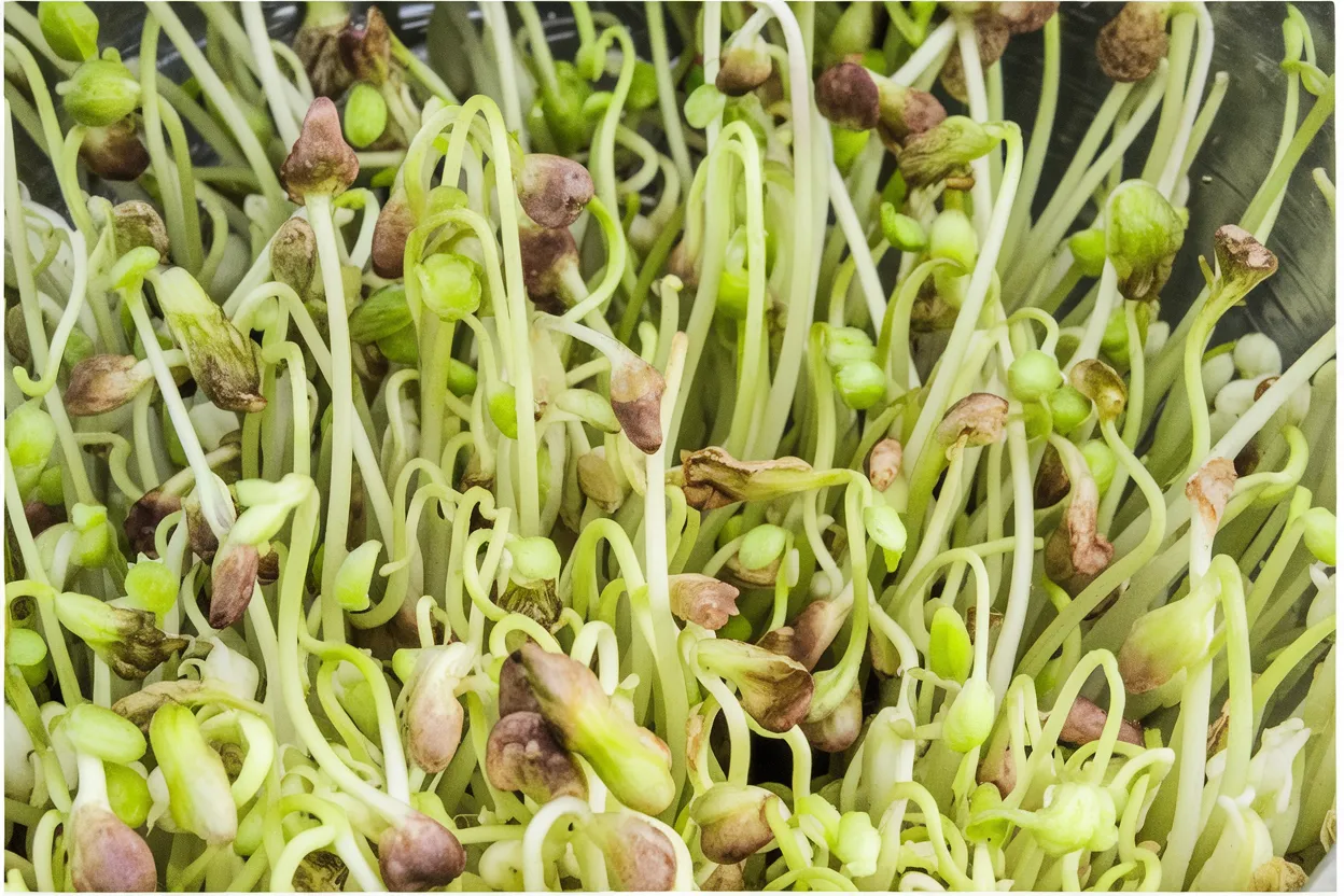 Organic buckwheat seeds, perfect for improving soil structure and health in gardens