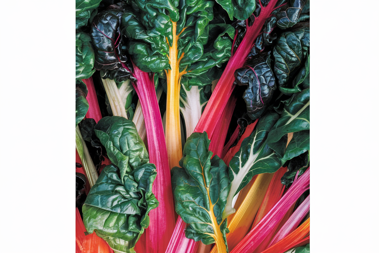 Organic Swiss Chard Seeds, perfect for adding vibrant color to home gardens