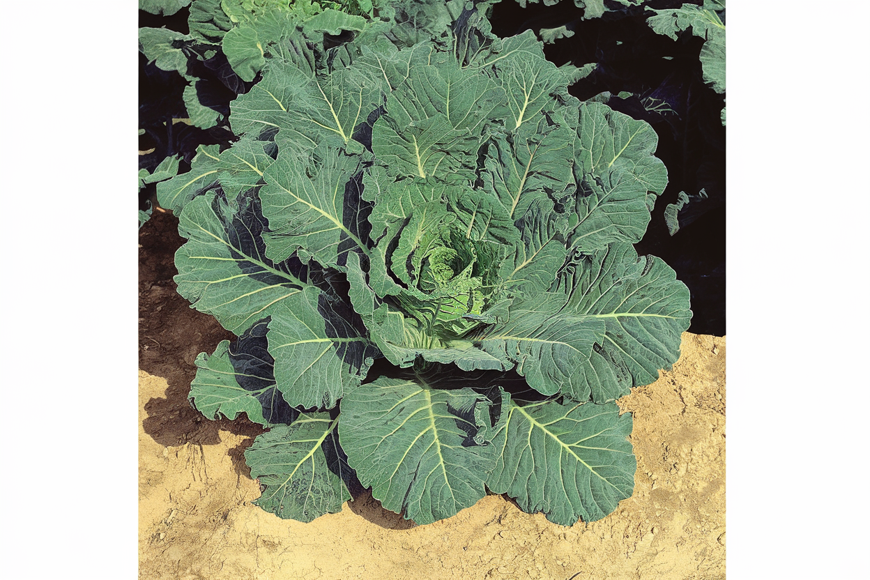 Organic F1 collard seeds, perfect for growing nutritious greens in home gardens