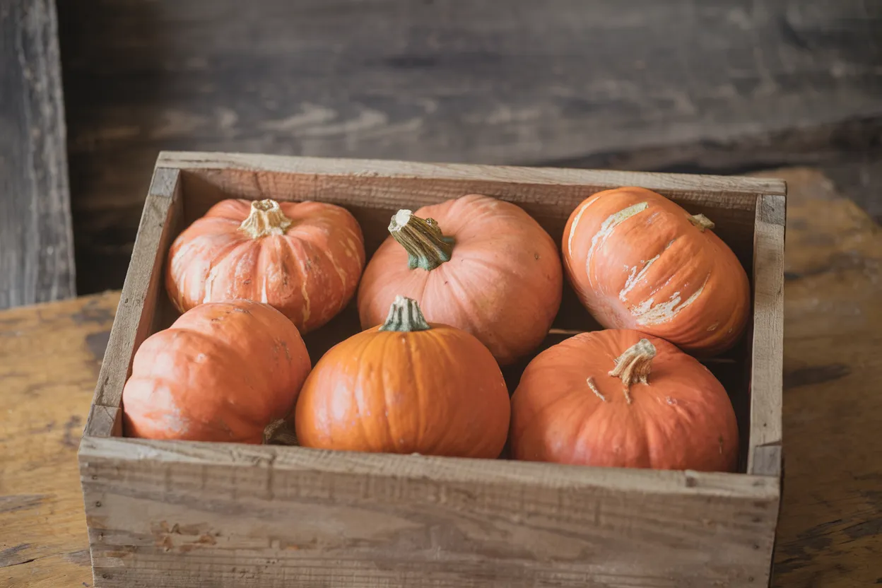 Organic Marmalade Kabocha Squash seeds, perfect for growing nutritious winter squash