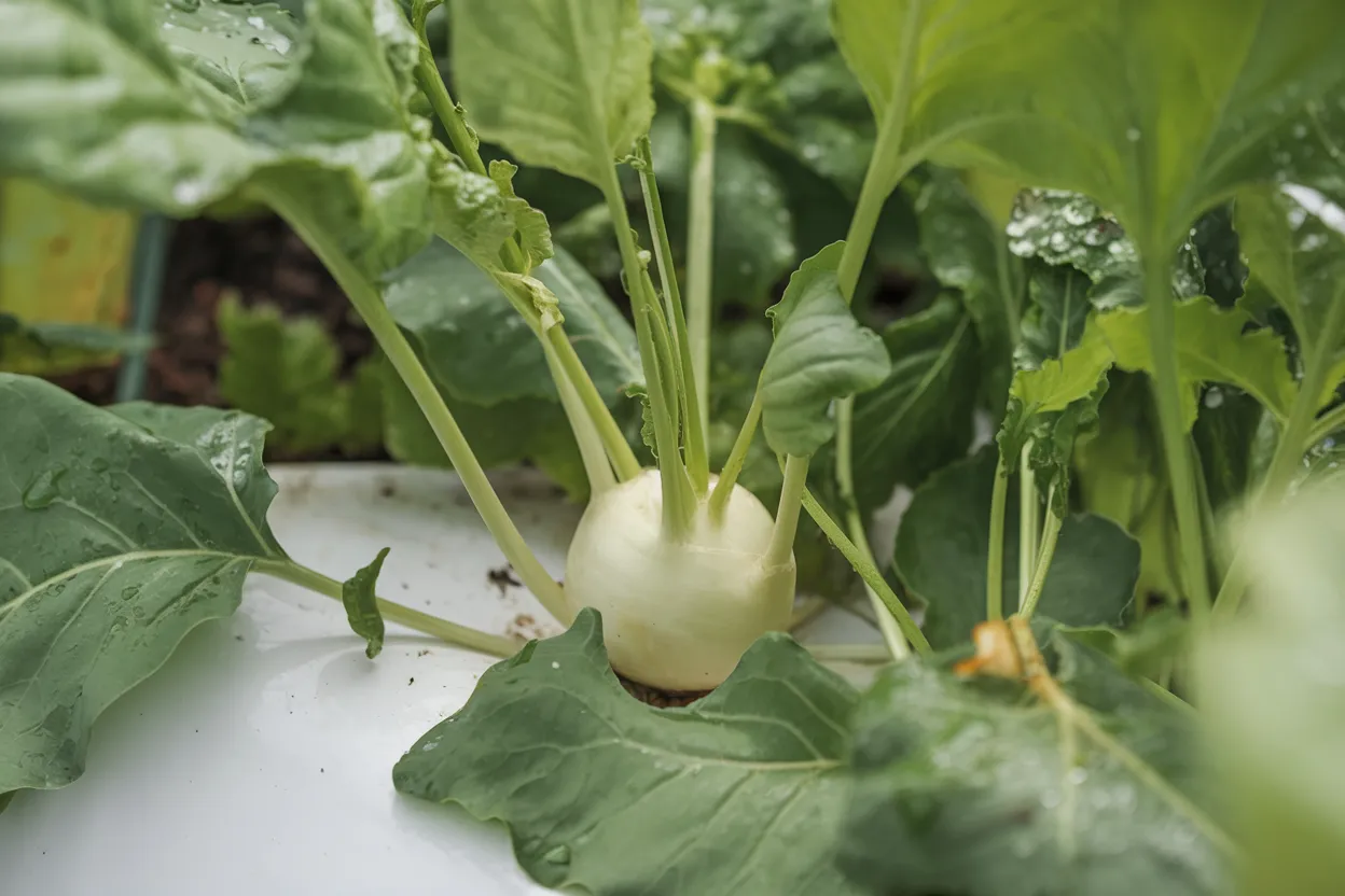 Organic Konan Kohlrabi seeds, ideal for enhancing diet with healthy, fresh vegetables
